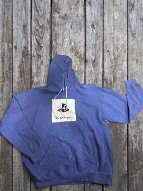 Sony Purple-Blue PlayStation Logo Hoodie - Men's Pullover